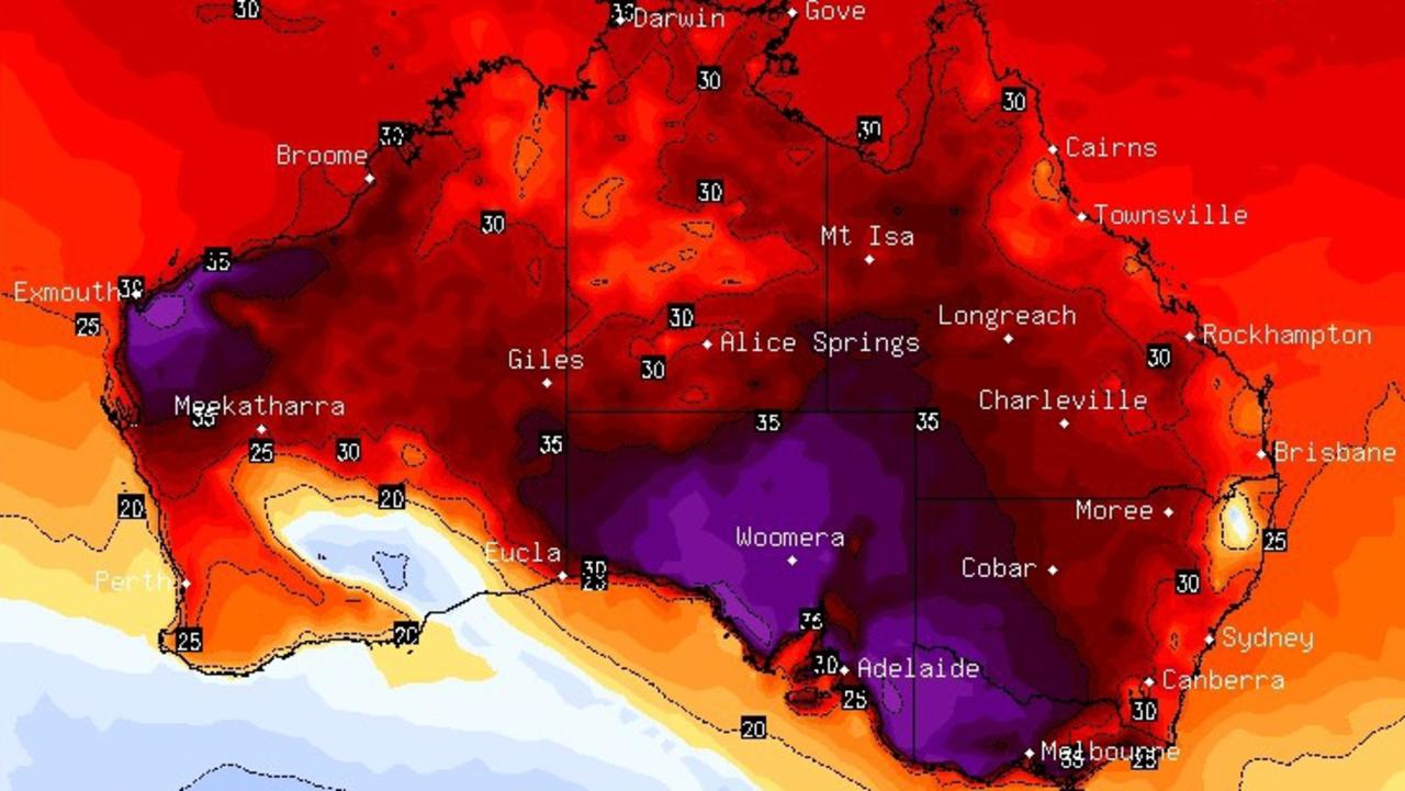 BOM: Severe heatwave, high fire danger forecast for Victoria, South ...