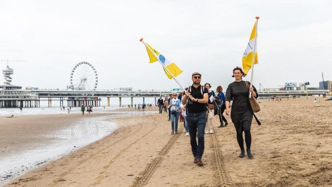 The Embassy of the North Sea will appear at the Sydney Biennale. They say “the North Sea owns itself. Here, the voices of plants, animals, microbes, and people in and around the North Sea are listened to and involved.”