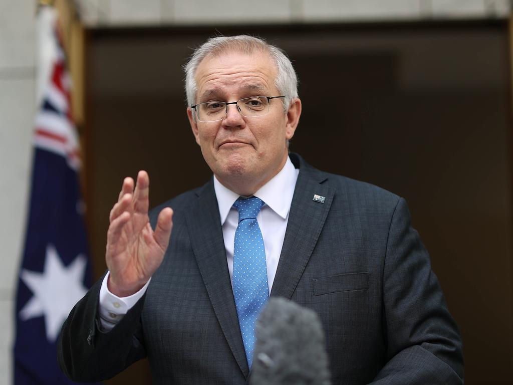 Prime Minister Scott Morrison announced the payments were tax-free back in July. Picture: NCA NewsWire/Gary Ramage