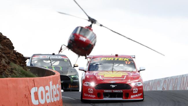 Mt Panorama will provide the spectacular background for the Supercars finale. Picture: Getty Images