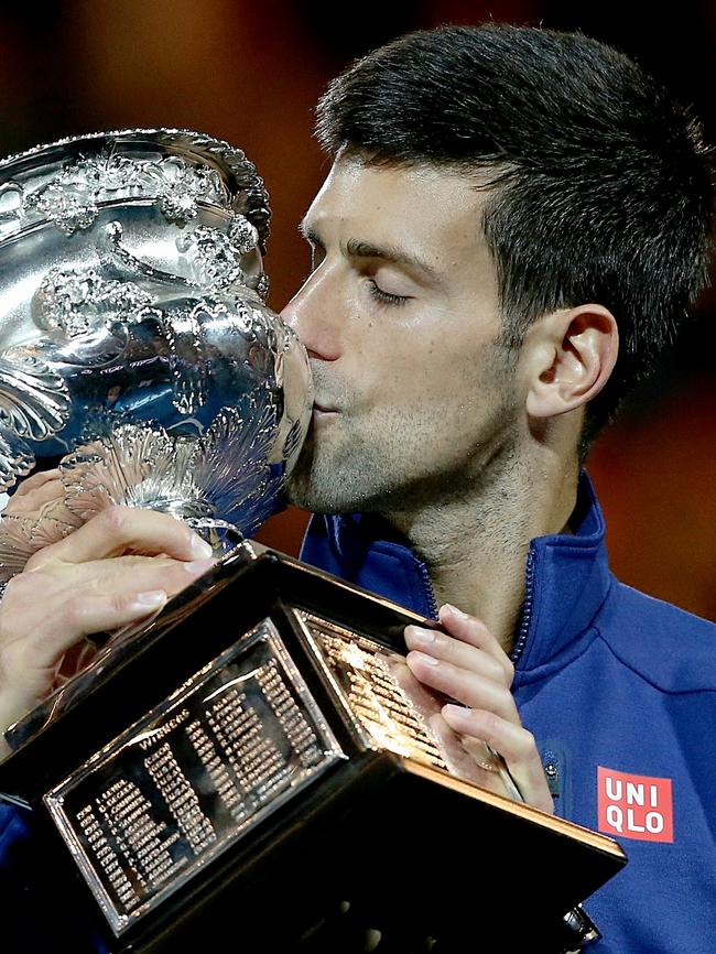 Novak Djokovic has won the Australian Open six times for 12 majors overall but had a down season in 2017. Picture: Mark Stewart