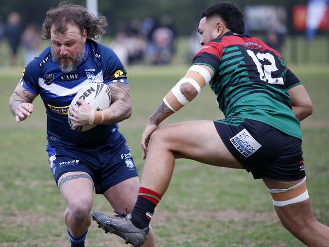 Brendan Randall charges forward for Brothers. Photographer: Warren Gannon Photography