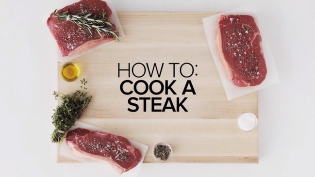 How to cook a steak