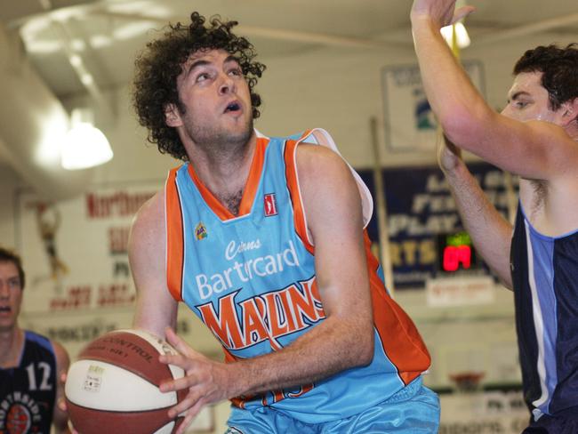 Pictured: Donald Patrick. Marlins v Northside at Cairns Basketball. 2011. Picture: Michael Watt.