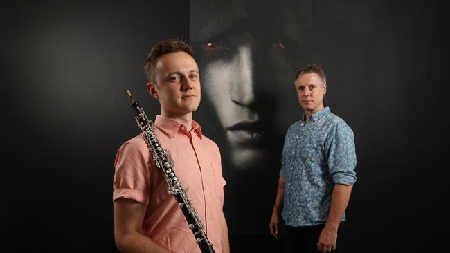Performers Josh Oates and his father Mark are among many artists who, as part of State Opera South Australia’s production of Carmina Burana, will no longer be performing. Picture: Tait Schmaal