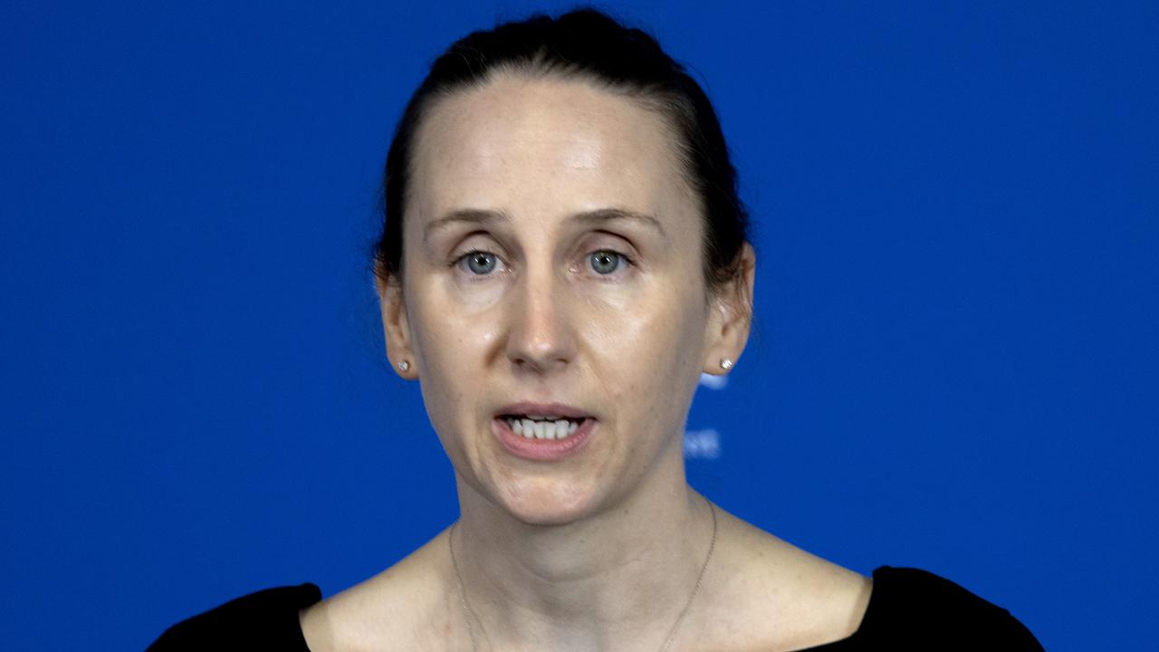 Health department deputy secretary Naomi Bromley said 8 per cent of new cases were regional. Picture: NCA NewsWire / David Geraghty