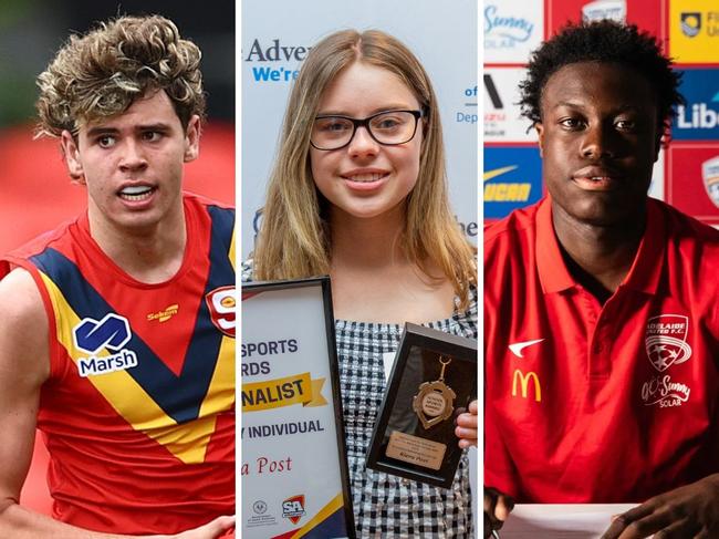 Three of the 2024 SA School Sports Awards finalists. Picture: File