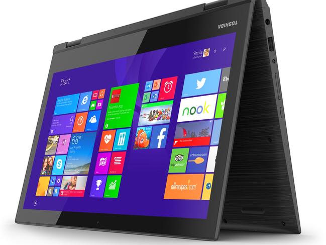 Toshiba L40W 5-in-1 convertible notebook