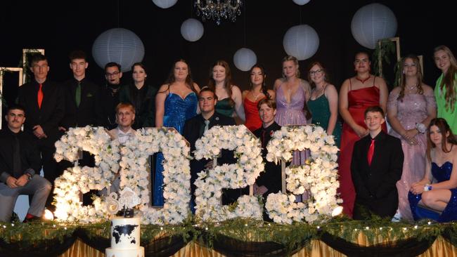 Class 12B enjoys the Nanango State High School 2023 formal on the night of Friday September 8, 2023.