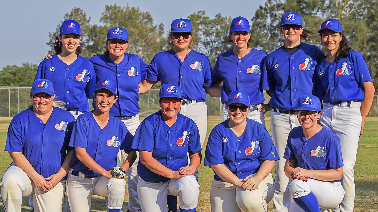 The undefeated Ipswich Musketeers baseball team that won the GBL grand final in their debut season. Picture: Nathan Finch