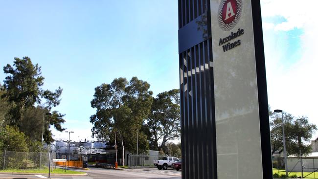 A large number of job losses were announced at Accolade Wines in Old Reynella in 2012.