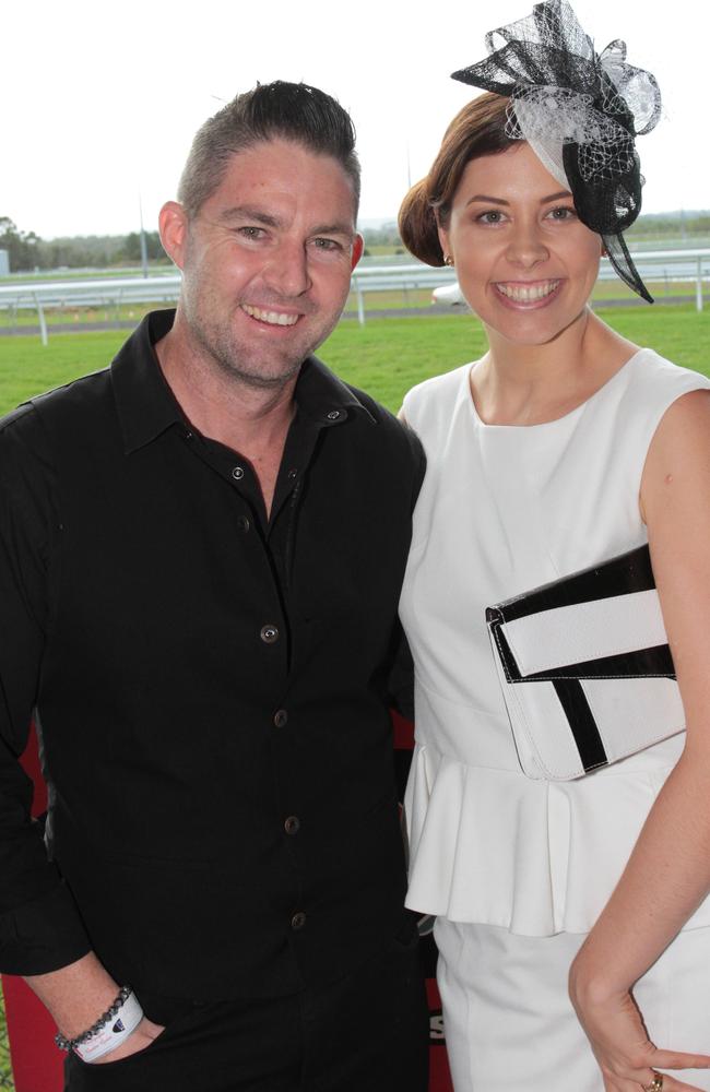 Ben Connolly and Natalie Tink at the 2013 event. Picture: Darryn Smith