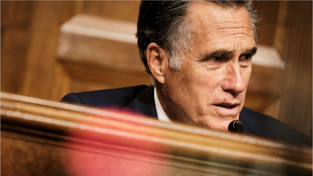 Romney Booed Called A Traitor During Fiery Utah Conference Sky News Australia