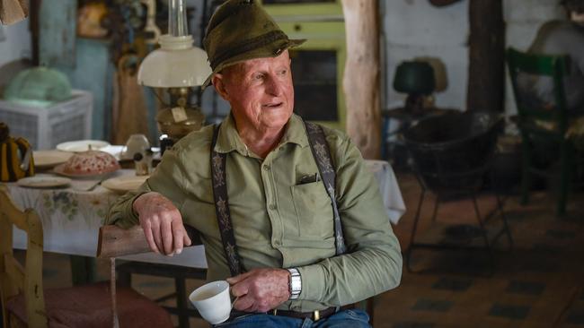 Old Tailem Town creator Peter Squries. Picture: Roy VanDerVegt