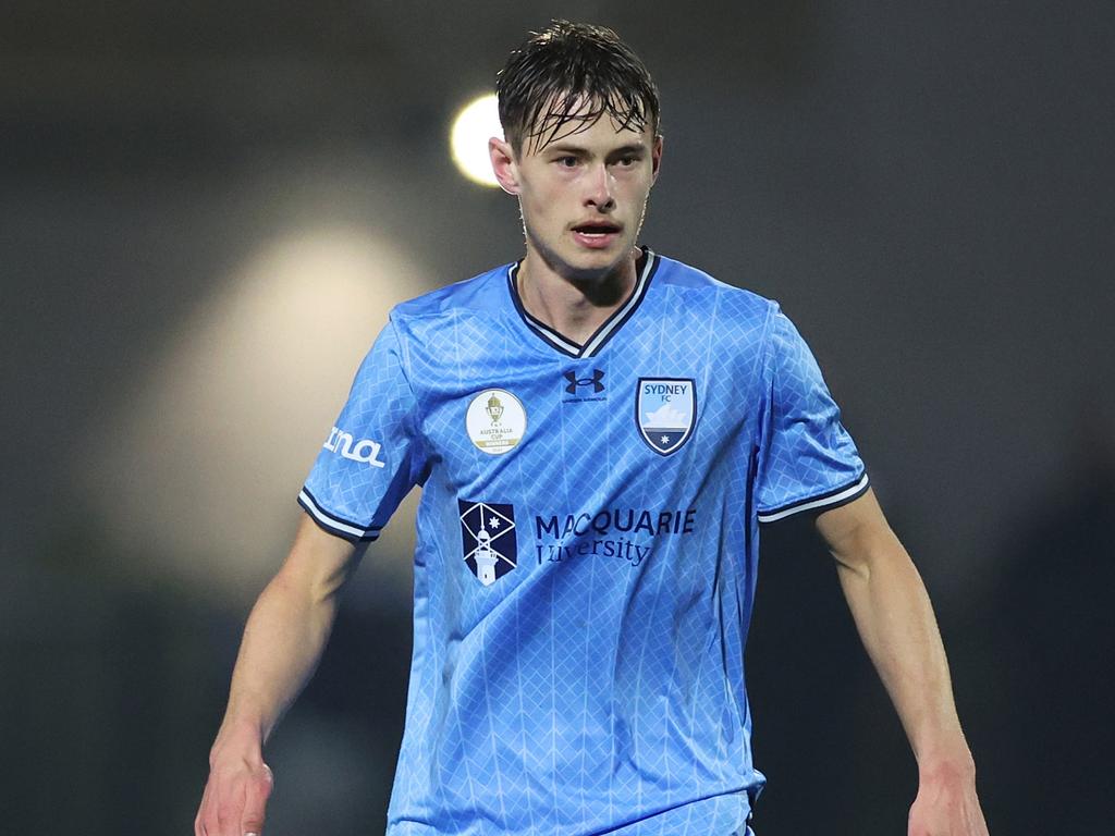 Lachlan Middleton earned a call-up for Sydney FC’s Australia Cup match. (Photo by Daniel Pockett/Getty Images)