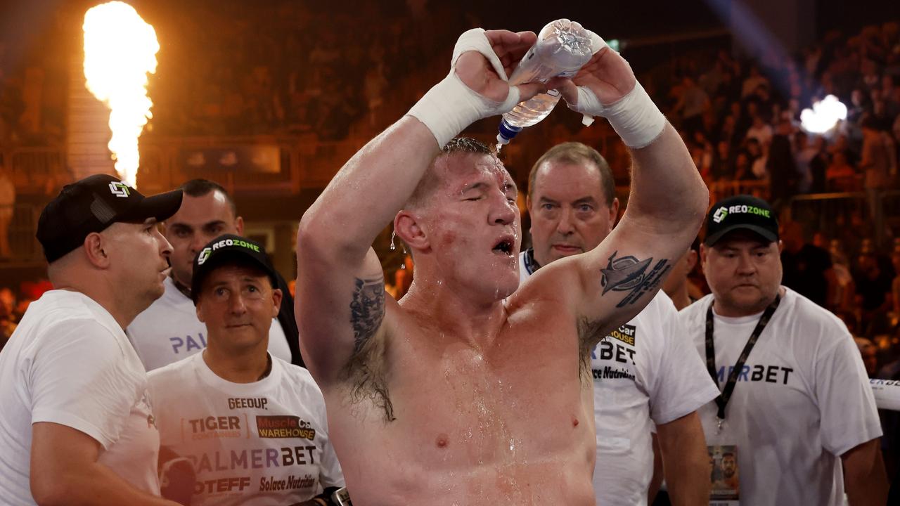 Paul Gallen will need plenty of time to cool down in between fights.  (Photo by Mark Evans/Getty Images)