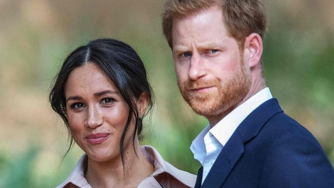 Harry and Meghan in South Africa in 2019. Picture: Michele Spatari/AFP