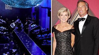 Julie Bishop was a guest at the Powerhouse Museum fundraiser.