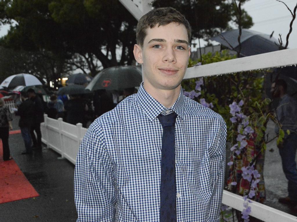 Blake Hodge at Wilsonton State High School formal at Clifford Park Racecourse, Wednesday, November 13, 2024. Picture: Tom Gillespie