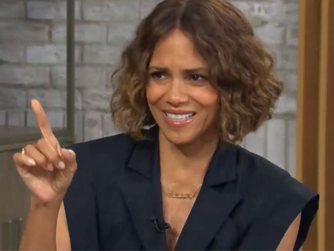 Halle Berry drops X-rated comment on breakfast TV