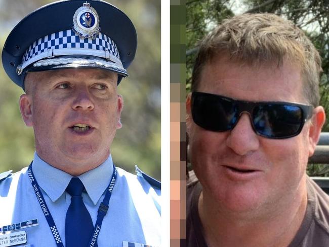 ‘Pretty p*** weak’: funeral fight that led to top cop’s glassing