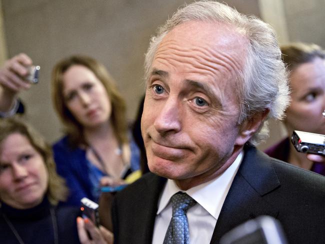 Republican Senator Bob Corker has a brutal assessment on President Trump. Picture: AP