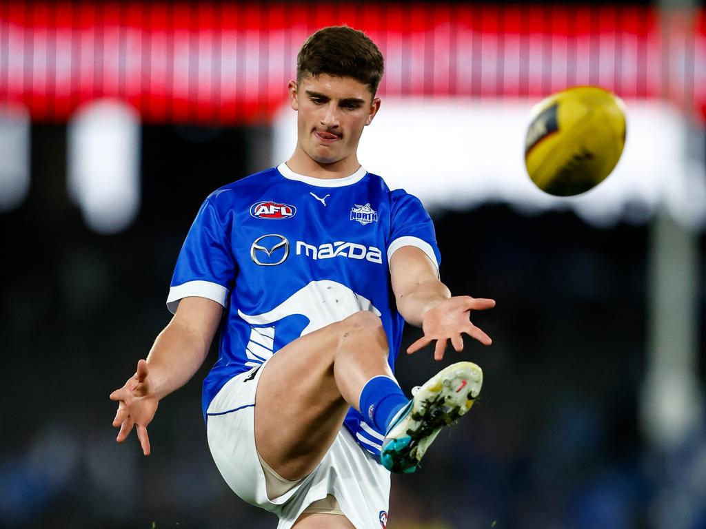 Harry Sheezel had a rare poor score. Picture: Dylan Burns/AFL Photos via Getty Images