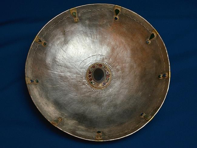 Roman style ... an ornamental Roman bowl which is part of the horde found in Rhineland-Palatinate.