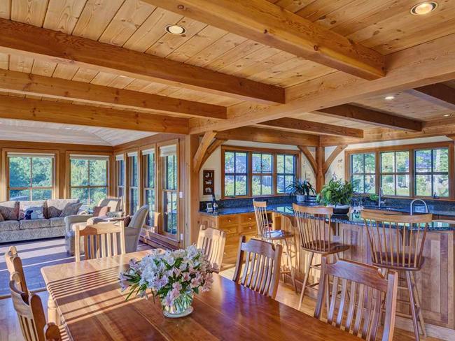 Ghislaine Maxwell was arrested in this New Hampshire property. Picture: Supplied