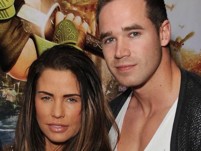 Price with husband Kieran Hayler. Their marriage disintegrated in May after just five months.