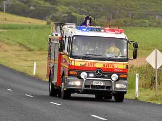 There are reports there is a truck on fire on the Warrego Highway. Picture: Alistair Brightman