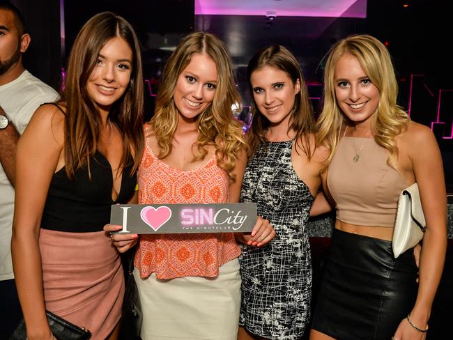 Rachel Pollock, Renee Adams, Megan Attiwill and Rachael Weidemier.