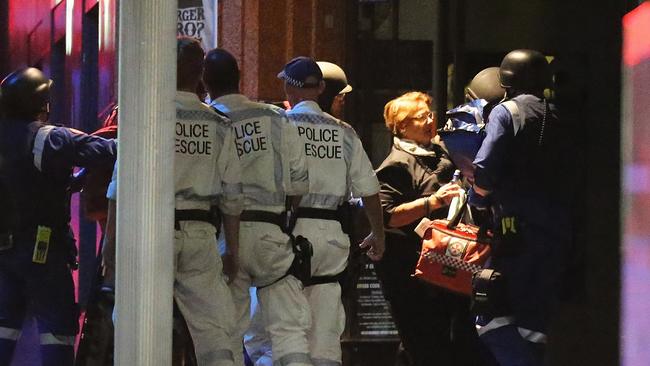 Robin Hope pictured leaving the Lindt cafe. Picture: Joosep Martinson/Getty Images