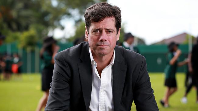 AFL chief Gillon McLachlan. Picture: Toby Zerna