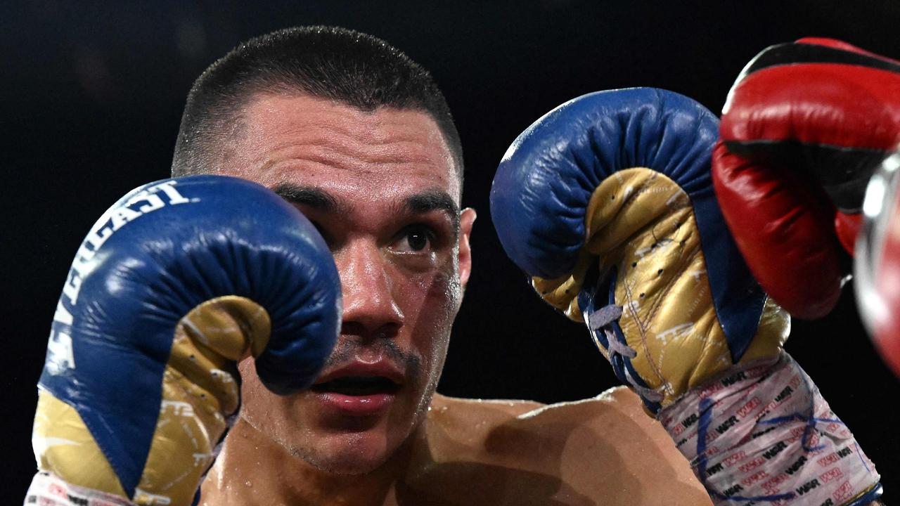 Tszyu had emergency surgery after a dog bite on Saturday night. (Photo by Saeed KHAN / AFP)