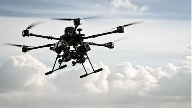 With even a feeble imagination, you can see AI-powered drones that can work out what the defence will do. Picture: Getty