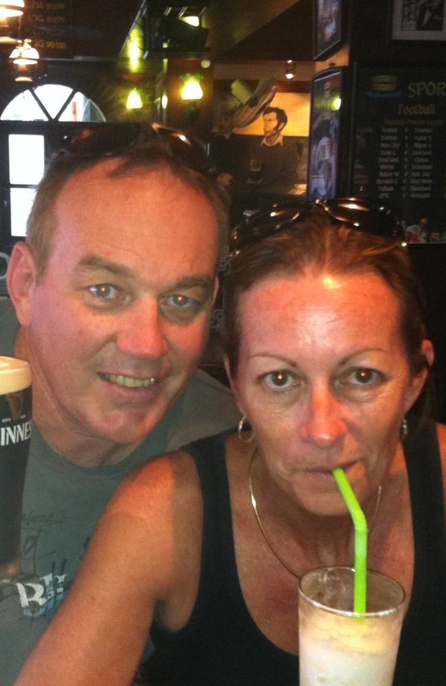 Chris Ryan is being remembered as a loving husband, father and grandfather after he suffered a medical emergency and died at Goonyella Riverside Mine near Moranbah on Monday, January 17, 2022. He is pictured here with wife Heather Ryan. Picture: Facebook
