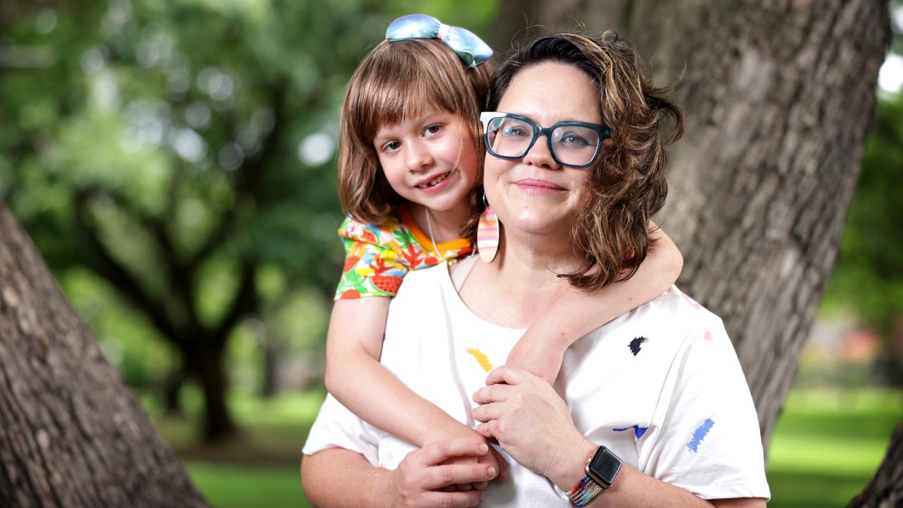 Taryn Kidd with daughter Rosie. Picture: Steve Pohlner