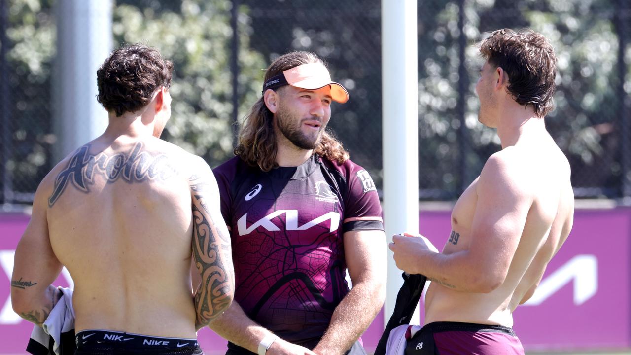 Patrick Carrigan, Broncos Training, NRL, at Red Hill, Brisbane, on Monday 26th August – Photo Steve Pohlner