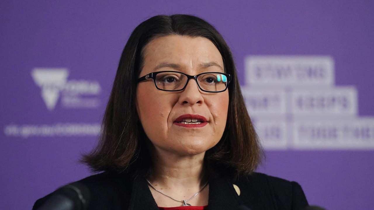 Victorian Minister for Health Jenny Mikakos has confirmed a teacher at a Melbourne primary school has tested positive for coronavirus. Picture: AAP