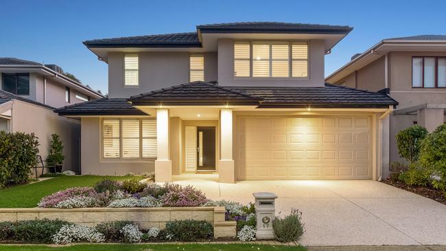 On the Mornington Peninsula, a four-bedroom house at 17 Ferrier Close, Sandhurst, is listed with a $1m-$1.1m asking range. The area’s median house price stands at $1.03m.