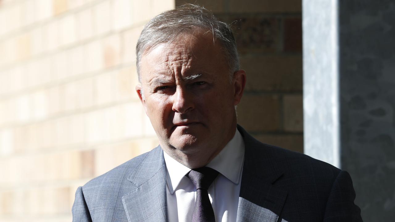 Labor Party leader Anthony Albanese is struggling to keep his party under control. Picture: Dylan Coker/NCA NewsWire