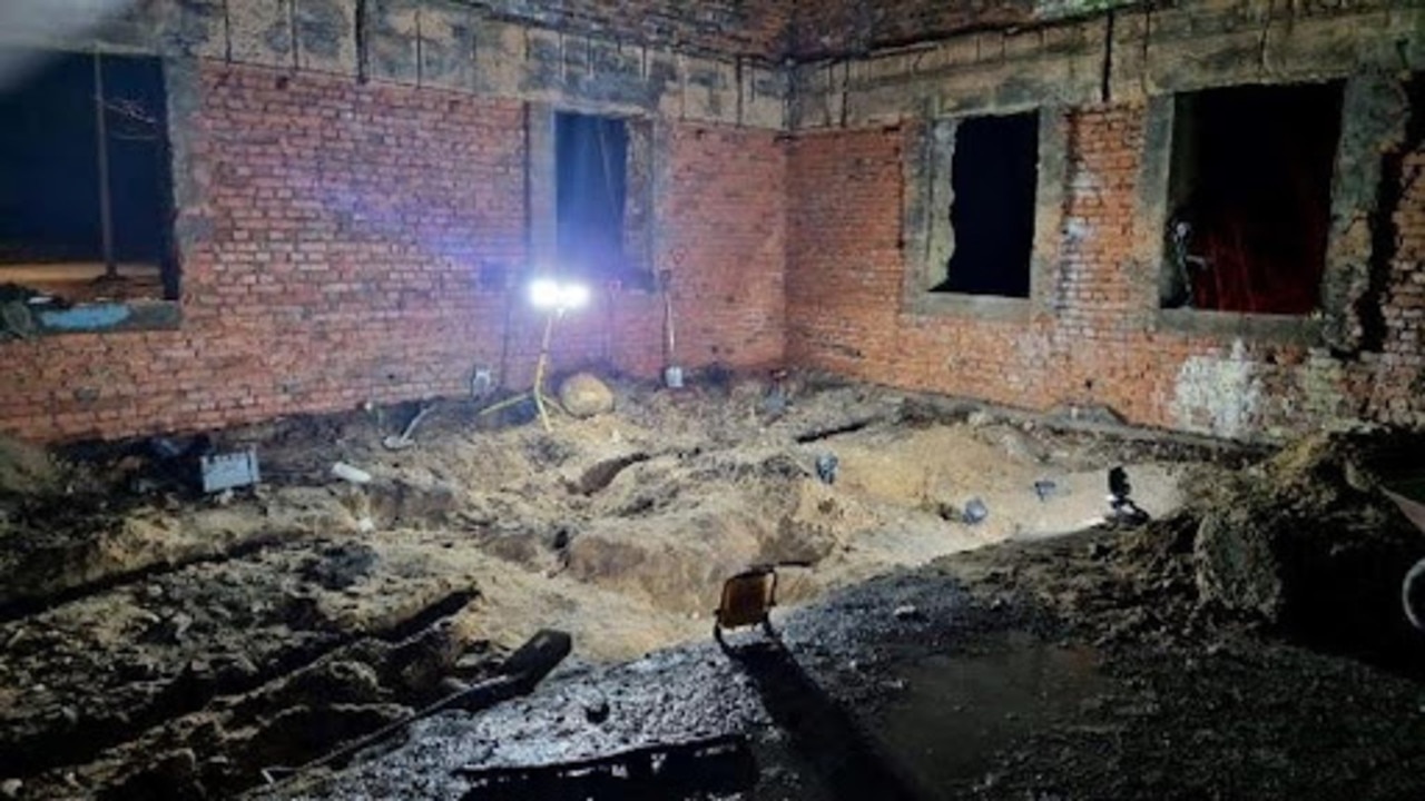 The excavation site inside the ruins of Hermann Goring’s villa within Adolf Hitler’s “Wolf’s Lair” headquarters complex in modern-day Poland. Source: Srokowo Forest National Park