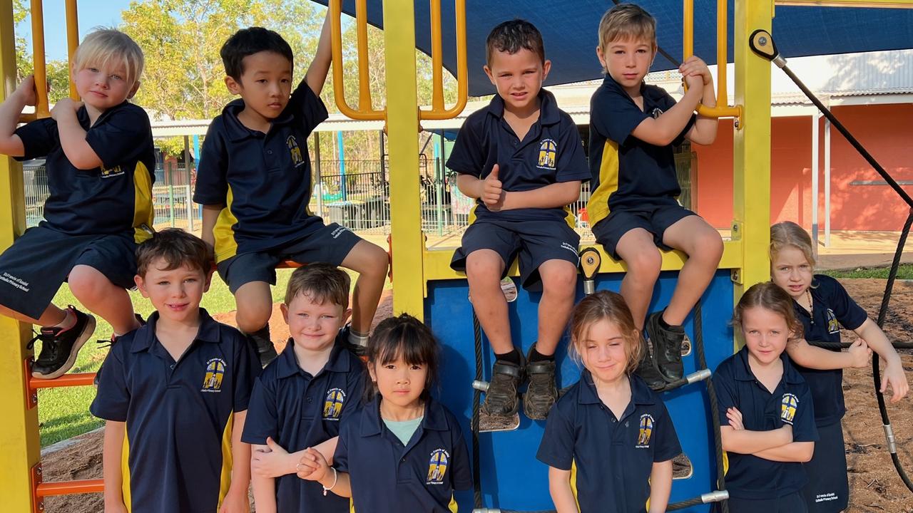 ST FRANCIS OF ASSISI CATHOLIC PRIMARY SCHOOL TOP ROW (L-R): Isobel, Hoang, Darcy, James. BOTTOM ROW (L-R): Jack Ch, Kirk, Annie, Bridgette, Ava, Everly. (Absent: Jack. C, Leo, Sophie) Picture: St Francis of Assisi Catholic Primary School