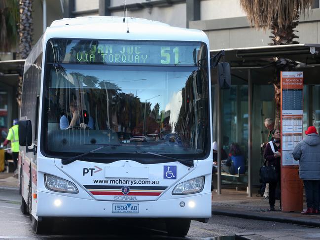 Moorabool street bus stop