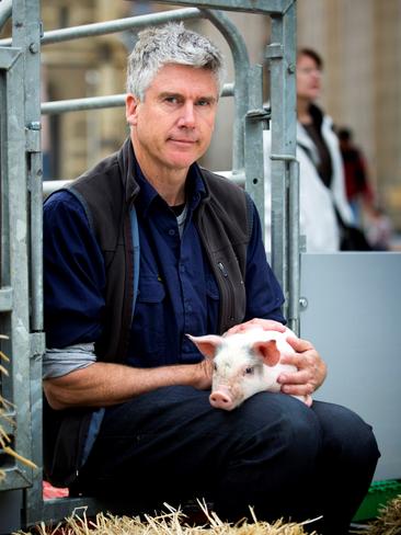 Matthew Evans expresses his concerns about animal welfare in his new documentary <i>For the Love of Meat </i>on SBS.