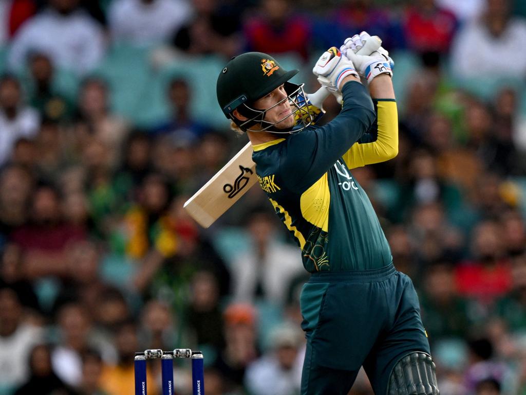 Jake Fraser-McGurk scored national honours against Pakistan in November. Picture: AFP.