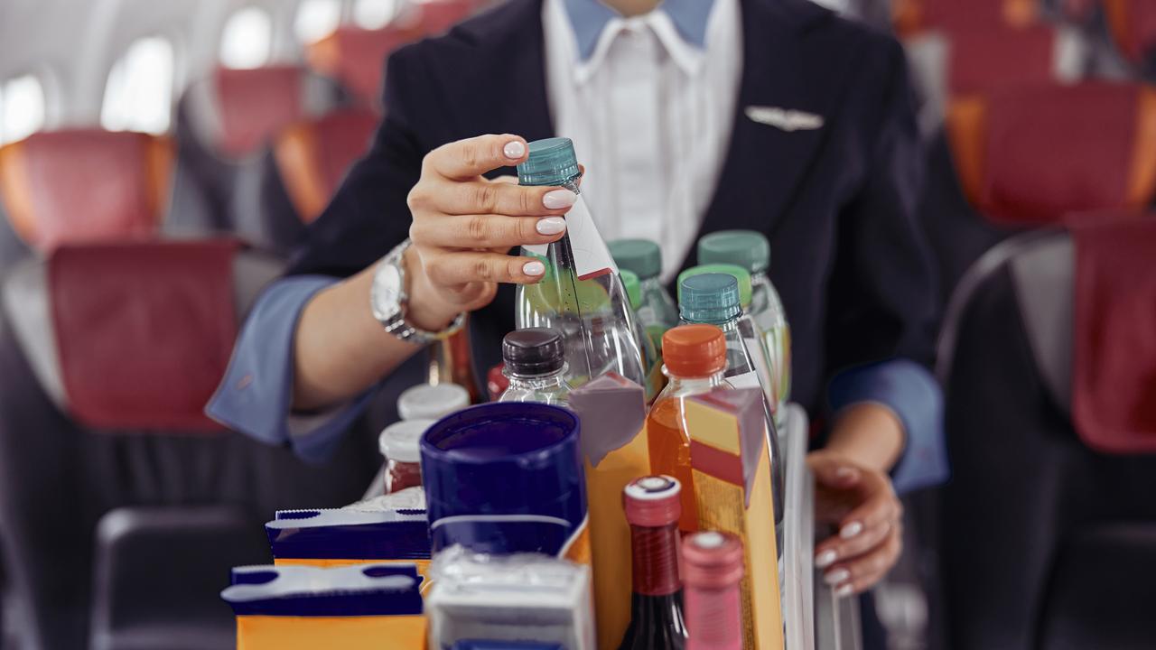 The man was supposed to be helping with the in-flight meal. Photo: istock