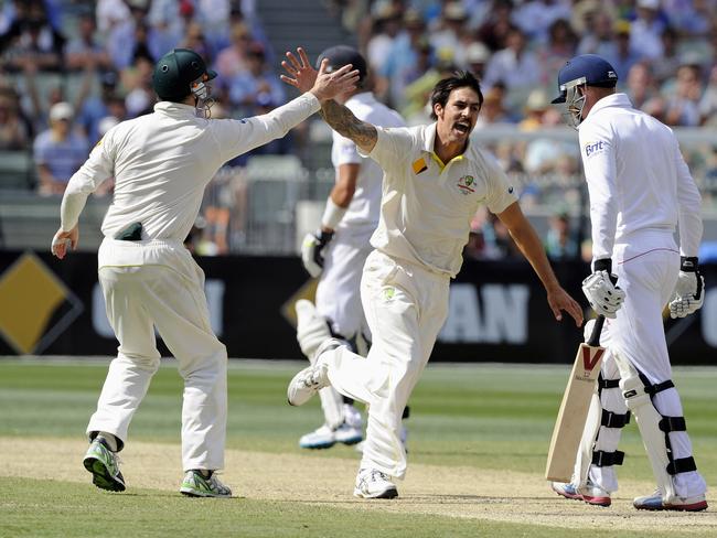 Mitchell Johnson was the primary force in Australia’s 2013-14 whitewash win.