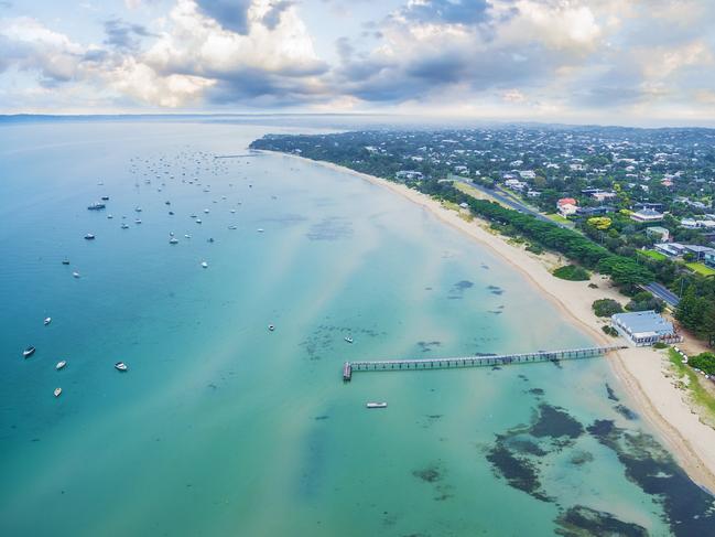 Sorrento beach in the Mornington Peninsula. The LGA recorded 656 alleged youth crime offences in 2023.